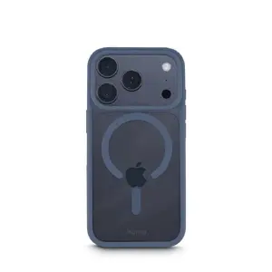 Чехол HAMA Hama Frame Protect для iPhone 17 Pro — прозрачный синий, подходит для экрана до 16 см (6,3")