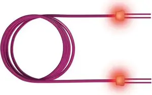 Fibre optic cable EASYLAN LSD42200010 — OM4, 1 m, 2x LC to 2x LC, 50 µm, full duplex