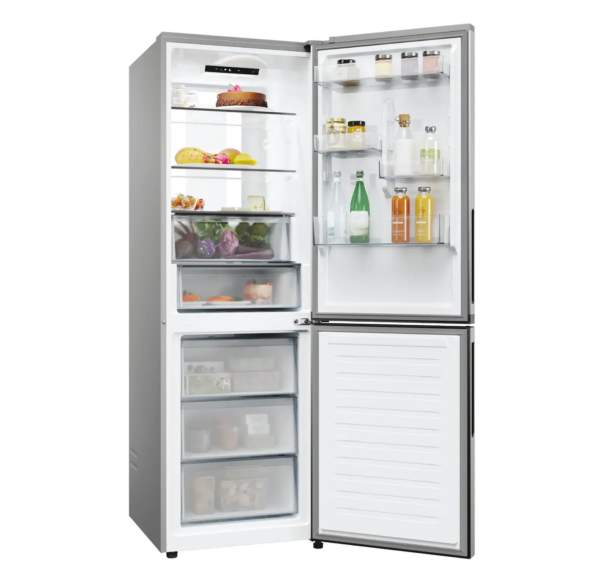 CANDY ECN4CQTEX186 freestanding refrigerator Photo 4