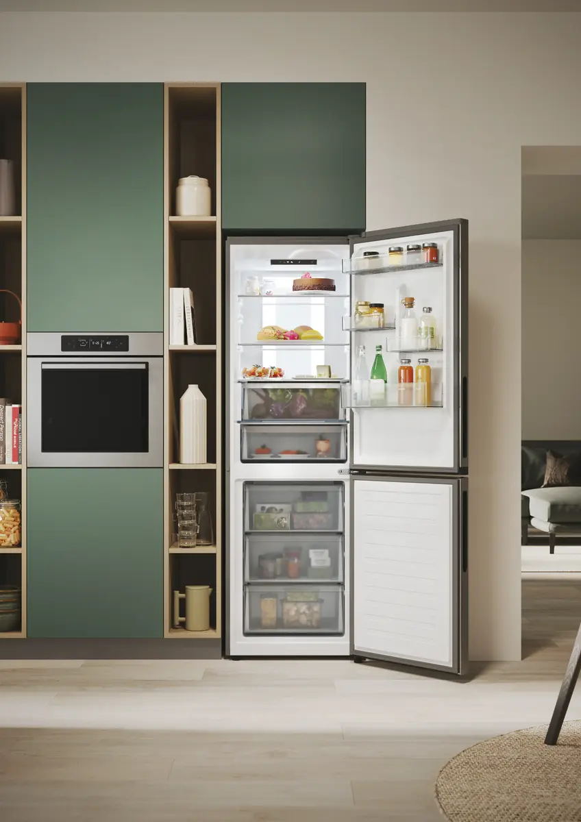 CANDY ECN4CQTEX186 freestanding refrigerator Photo 12