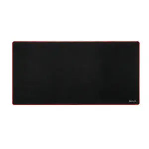 Mouse pad LOGILINK ID0216 — gaming mouse pad, 120 × 60 mm, black, non-slip base