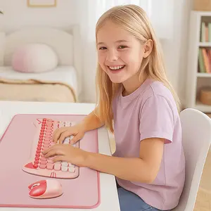 Gaming mouse pad LOGILINK ID0221, pink, 700 x 300 mm, stitched edges, non-slip base