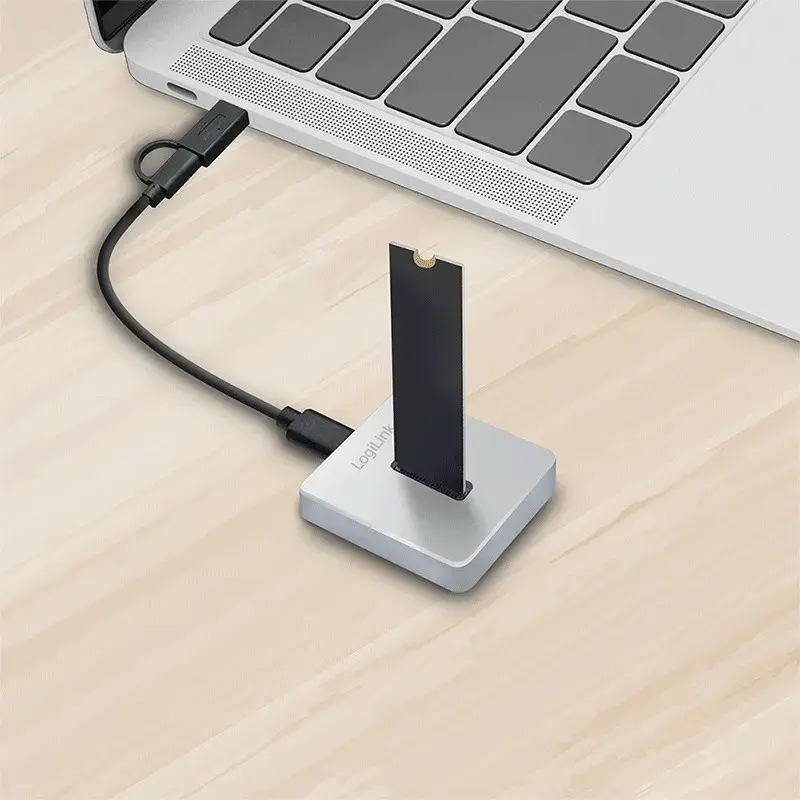 Док-станция 1 порт USB 3.2 с M.2 NVMe, LOGILINK Photo 6