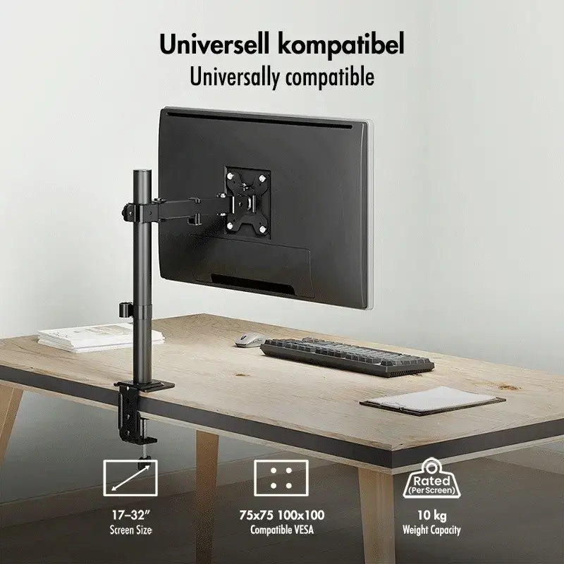 LOGILINK BP0215 monitor mount 17–32" steel Photo 4