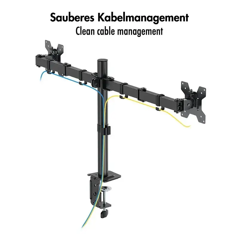 LOGILINK BP0217 dual monitor mount 17–32" Photo 9