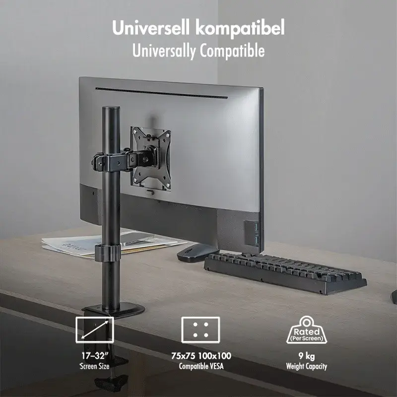 Monitoru stiprinājums LOGILINK BP0222 17–32" 9 kg Photo 2