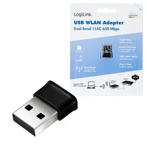 Беспроводной USB WLAN-адаптер LOGILINK WL0252 802.11ac до 650 Мбит/с