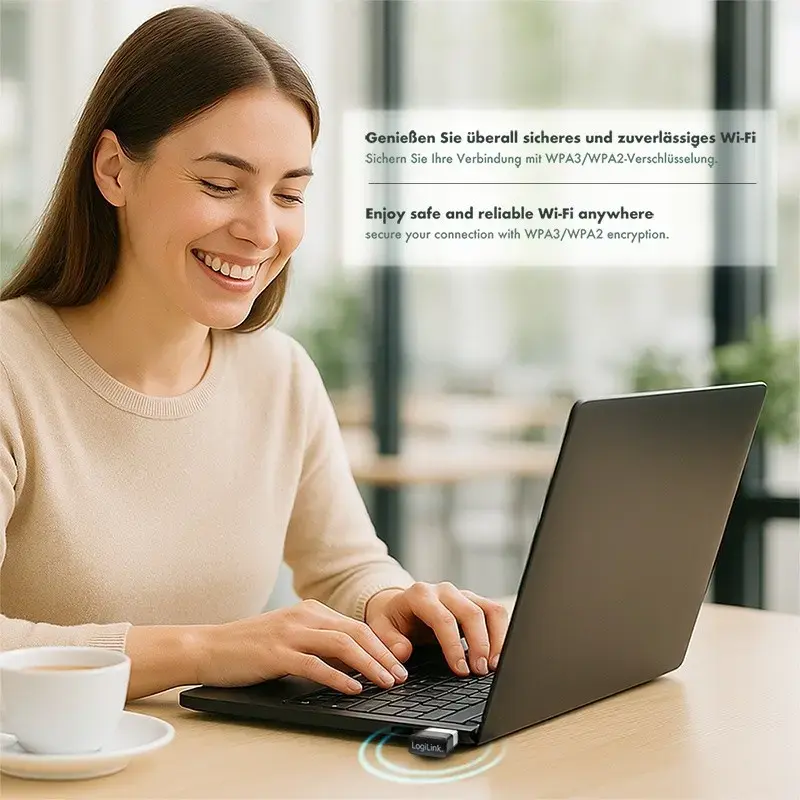 LOGILINK WL0252 USB WLAN-адаптер 802.11ac Photo 6