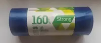 Trash bags Sortex 160 L 75x115 cm 50 µm blue pack of 10