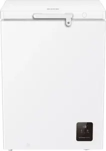 Chest freezer Gorenje FH15E6W5 — freestanding 141 L, E class, 37 dB, white