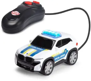 Toy RC Police Racer Dickie BMW XM — model 203712034, battery-powered remote control vehicle