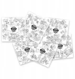 Coloring Sheets Pack SMOBY Paw Patrol XXL — large-format activity sheets for drawing and coloring