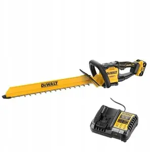 Cordless hedge trimmer DeWalt DCMHT567P1-QW — battery-powered hedge cutter by DeWalt