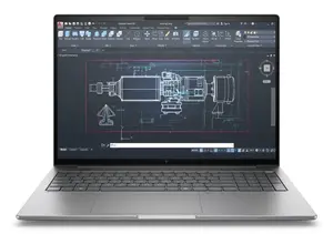 Laptop HP ZBook 8 G1i U7-255H 16" WUXGA 16GB RAM 1TB SSD Intel Windows 11 Pro Gray On-Site