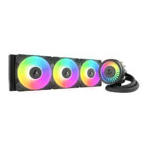Жидкостная система охлаждения для CPU Arctic Liquid Freezer III Pro 360 A‑RGB — 360 мм радиатор, встроенный насос, A‑RGB подсветка