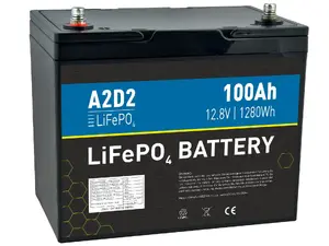 Akumulators LiFePO4 12,8V 100Ah M8 AVACOM (NewCell šūnas) priekš UPS un enerģijas uzkrāšanas