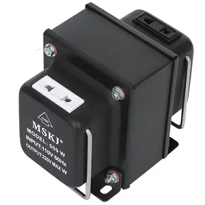 Voltage transformer extra digital NV823086 — 110VAC↔220VAC, 500W step-up/step-down