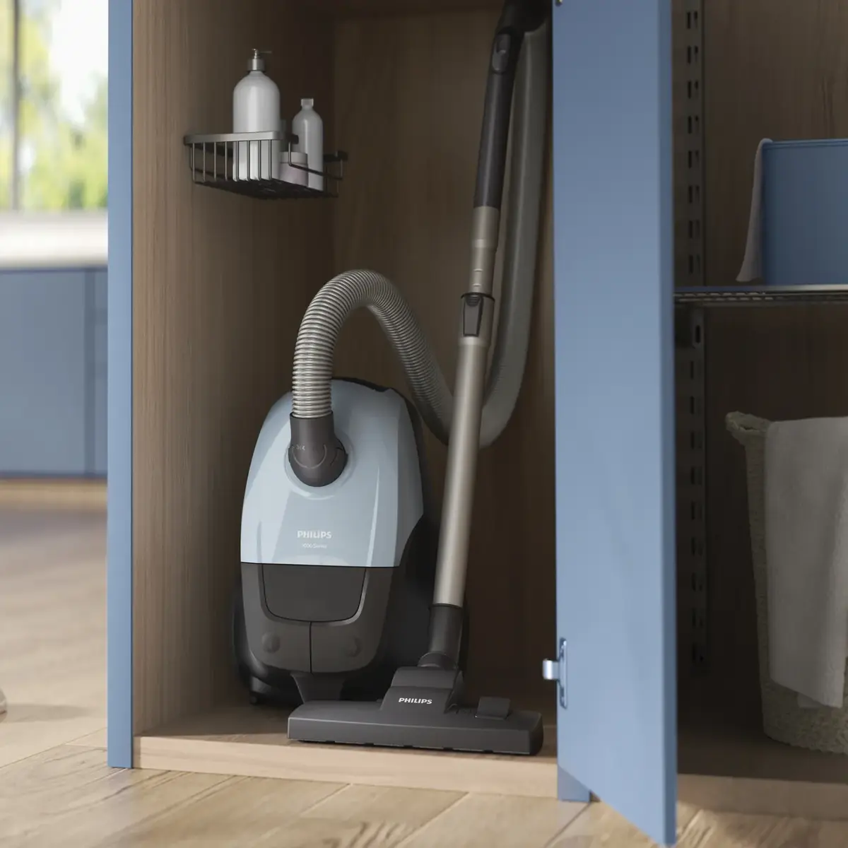 Philips 2000 series XD1142/10 цилиндрический пылесос Photo 2