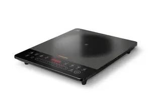 Philips 5000 series HD5850/90 virsmas indukcijas plīts virsma ar 1 gatavošanas zonu skārien vadību 2000 W melna un pelēka