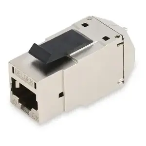 Shielded RJ45 Keystone Module Belden REVConnect 10GX STP modular, Cat6A-compatible, single-port