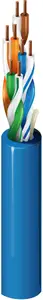 Network cable Belden 2425D Cat6+ U/UTP, 305 m, blue, 10/100/1000Base-T(X)