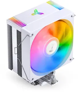 CPU cooler Jonsbo CR-1000MAX V2 PWM ARGB white — tower heatsink, PWM fan, ARGB lighting