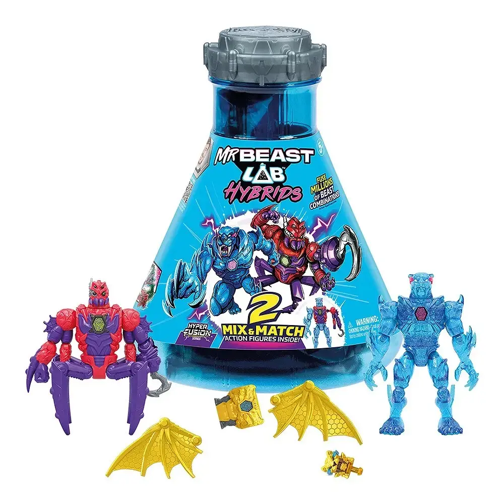 Cobi Mr Beast Lab Hybrydy Multipack action figures Photo 3