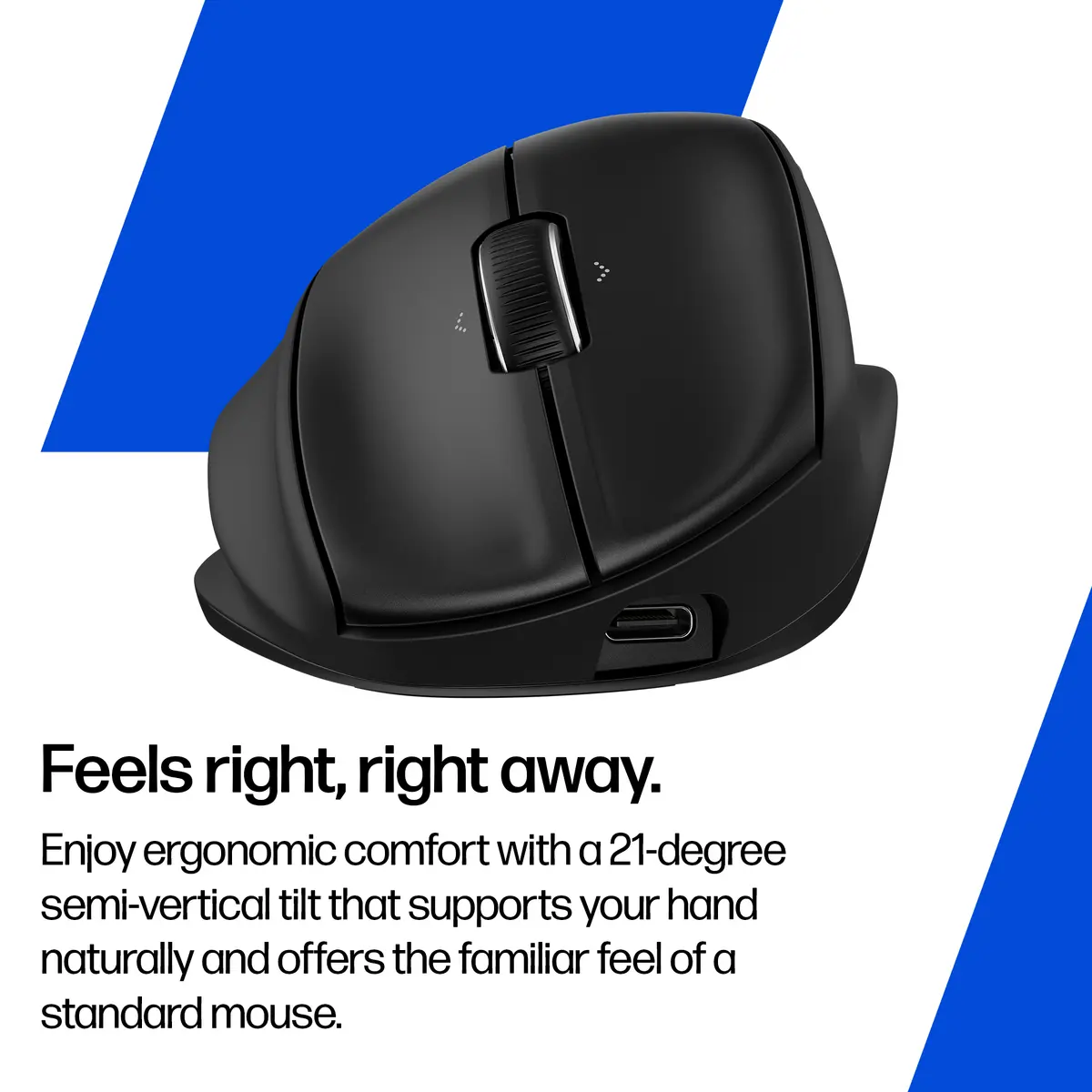 HP Tilt Ergonomic Mouse 725M Bezvadu Pele Photo 5