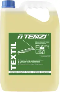 Шампунь для ковров и текстиля TENZI Textil 5 л — концентрат для профессиональной чистки методом шампуньирования