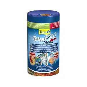 Zivju barība Tetra TetraPro Menu 250 ml — pilnvērtīga ikdienas barība akvārija zivīm