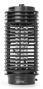 Insect killer lamp Entac ECL-INS23-AC, automatic, AC230V, 220–240V, 50/60Hz, black, 120×120×260 mm