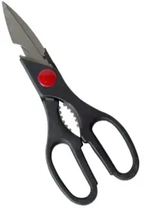 Kitchen scissors KITCHEN&GO 1×8×21 cm black — household cutting shears