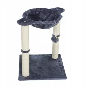 Cat Scratching Post Rebel 40×40×51 cm dark gray - Rebel RA-1001