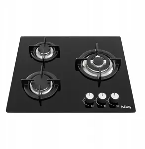 Gas built-in cooktop ISEASY MGBG-603S2R, 3 burners, stainless steel