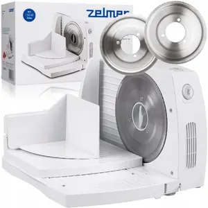 Sliced meat slicer Jeta ZFS 1017 Alicja white — 150W, 2 blades