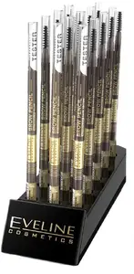 Карандаш для бровей Eveline Micro Precision Brow Pencil 15 × 1 мл — ультрачётный набор