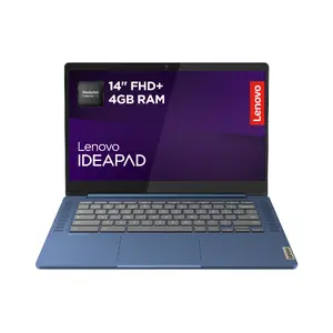 Chromebook Lenovo IdeaPad Slim 3 Chrome 14M868 — 14" Full HD, MediaTek Kompanio 520, 4 GB LPDDR4x, 128 GB eMMC, Wi‑Fi 6, ChromeOS, zils