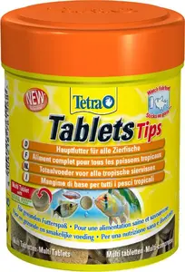 Tetra Tablets Tips 20 tab. – Tetra fish food tablets, 20 pieces