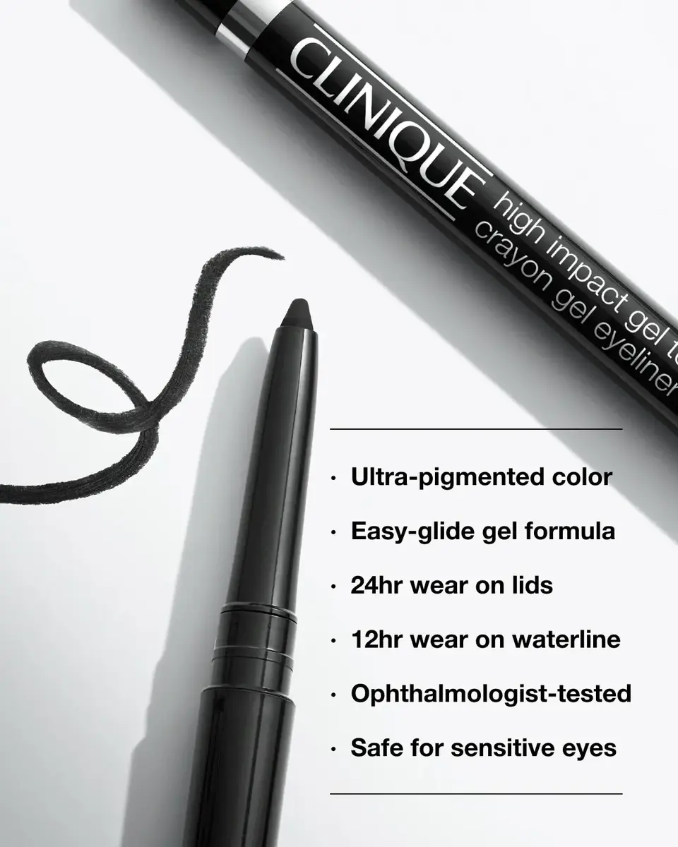 Clinique High Impact Gel Tech Eyeliner — Intense Black Photo 3