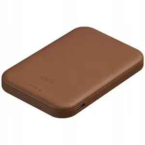Powerbank Uniq Lyden Lexa Magnetic 5000mAh PD USB-C MagSafe — karmel