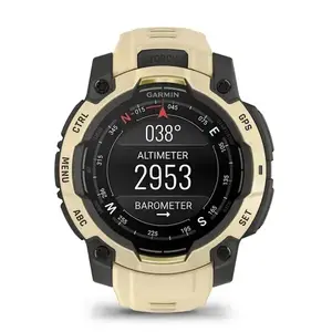 Умные часы GARMIN Instinct 3 AMOLED 45 мм, 1.2" (3,05 см) AMOLED 390×390, сенсорный экран, GPS, 4 ГБ, силиконовый ремешок