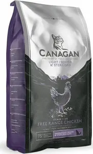 Sausais kaķu barība Canagan CANAGAN KOT 4 kg — Light / Senior & Sterilised