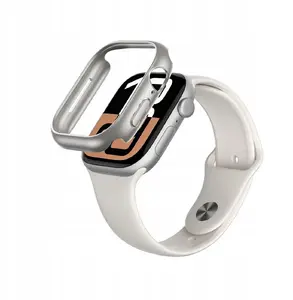 Чехол Amazingthing Minimal Case для Apple Watch 46 мм, серебристый