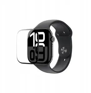 Защитная пленка Amazingthing Radix с чёрной рамкой для Apple Watch 46 мм