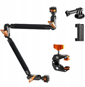 Mounting Arm Magic Arm with Super Clamp (Crab) 22" for 1/4" & 3/8" fittings — K&F