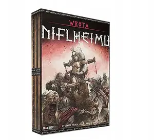 Board game Czacha Games Wrota Niflheimu Ed. Deluxe – cooperative strategy game, Polish edition (WRN)
