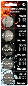 Плоская батарейка RAYOVAC CR2477T, литиевая CR2477, 5 шт.
