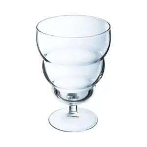 Glass dessert bowl on stem Arcoroc Jolly 350 ml