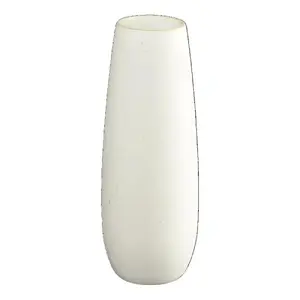 Vase Asa Selection Soft Shell D8 x H32 cm, white porcelain