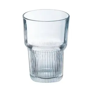Glass Tumbler Arcoroc STARLINE 420 ml — clear drinking glass, model FR01V9574